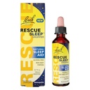 Bach REScue SLEEP dropper 20ml, přírodní spánková pomoc, Homeopatická květinová esence, bez melatoninu, cukr, & gluten, Family-Friendly, non-alkohol Formule