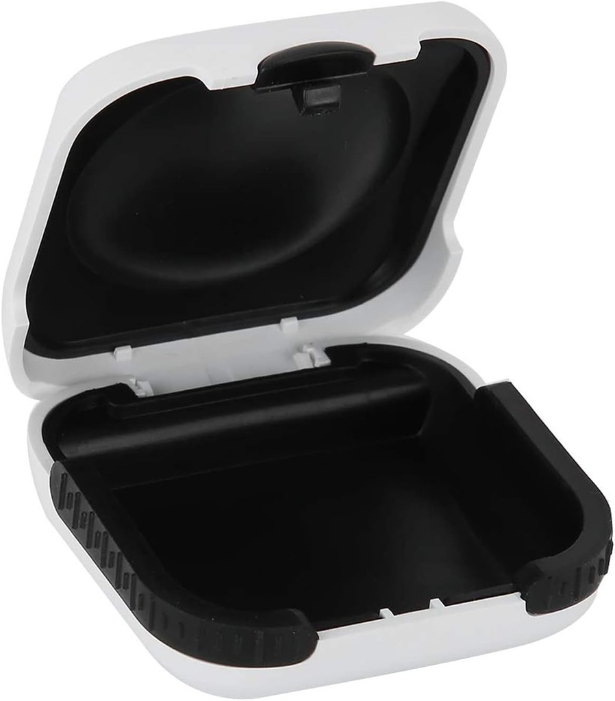 Případ podpory sluchu Hard Small Splashproof 2.16 "* 2.04" * 0.39 "Požehnaný interiér pro 2 Sluchové pomůcky, ITE, RIC, CIC