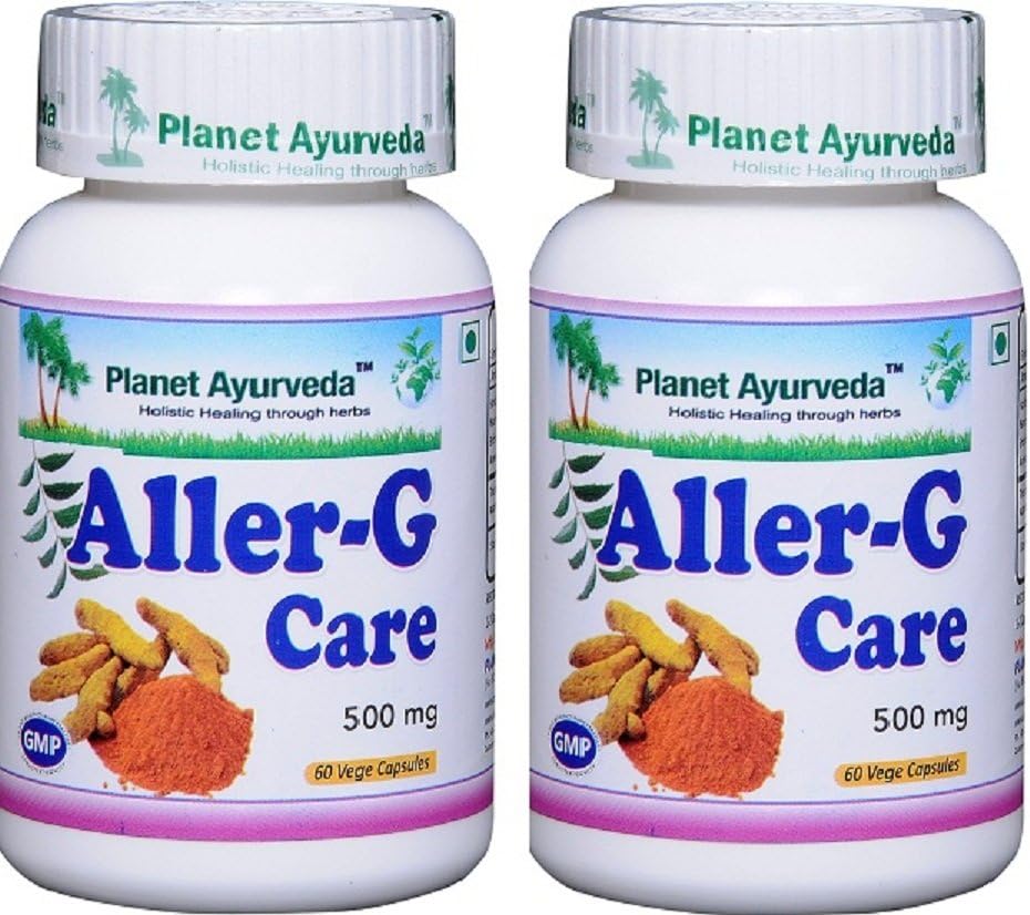 Planeta Ayurveda Aller- G Care, 500 mg Veg Kapsle - 2 Lahve