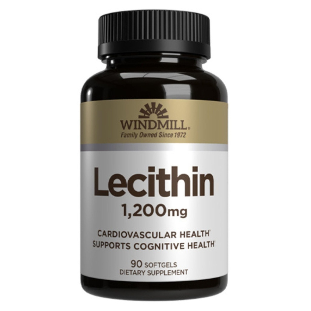 Větrný mlýn Lecithin 19 Zrna Softgels 90' s Větrný mlýn