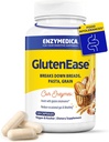 Enzymedica glutenEase, Advanced Digestive Enzymy pro ženy a muže, Fast- acting Formule for Bloating Relief & Digestive Health, Helps Break Down gluten & Casein, 120 Kapsle FFP