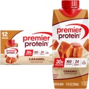 Premier Protein Shake, Karamel, 30g Protein, 11 fl oz, balení po 12 (Balení květen Vary)