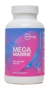 Mikrobiomy Labs MegaMarine Omega 3 Rybí oleje doplňky - Gut- Specific EPA DHA Omega 3 Dodatek s DPA pro Gut zdraví - Podpora imunitní & Gut bariérové funkce (60 Softgels)