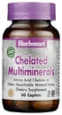 Bluebonnet Nutrition High Potency Chelated Multiminerals, Albion Chelated Minerals, Soy- Free, gluten- Free, Non-GMO, Kosher Certified, Dairy- Free, 60 Caplet, 20 Servings