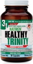 Natren Zdravé Trinity Probiotika Dodatek - 90 Mléčné a gluten Volný Gel Kapsle - Zlepšit Gut a stravitelné zdraví, 30 miliard CFU - Lactobacillus Acidophilus, Bifidobacterium, Bulgaricus