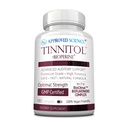 Schválený vědecký Tinnitol - Tinnitus Support Supplement - Ease Ringing in The Ears - Boost Inner Uar Health - 1 láhev - 3 měsíční dodávky - Made in USA