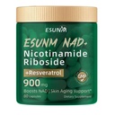 Nikotinamid Riboside 900mg, NMNH dodatek Resveratrol Nutriční doplňky, dodatek pro antiaging, energie, zaměření - 80 Kapsle
