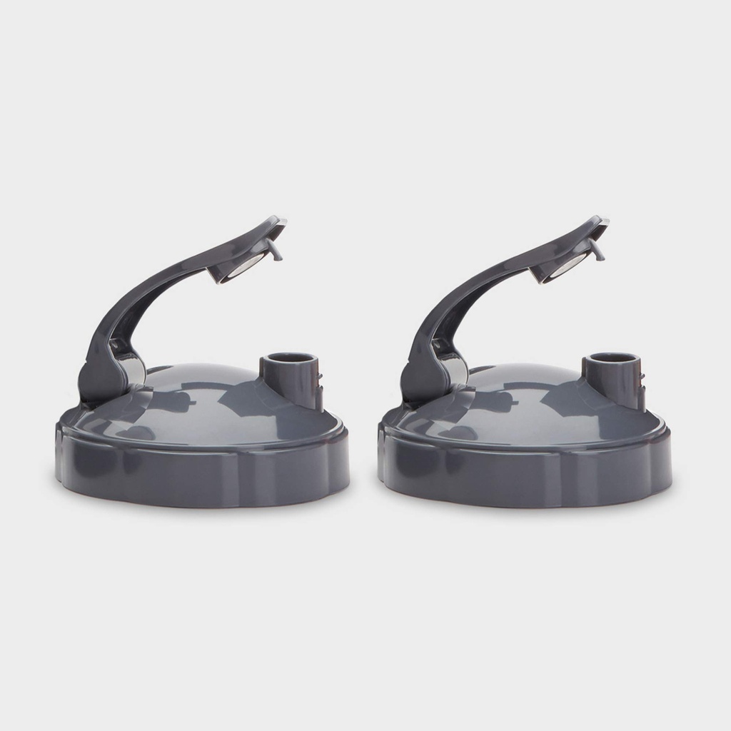NutriBullet Flip Top Togo- Lid (sada 2), Grey, 0,25 Lbs