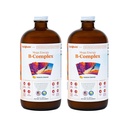 LIQUIDHELTH Mega Energy Methylovaný B-Complex, Doplněk pro tekutý vitamín - Zvýšení energie, Relieve Stress & Únava, Imunitní podpora, Srdce & Gut Health - Vyrobeno v USA, Vegan, Sugar- Free (2 Pack)