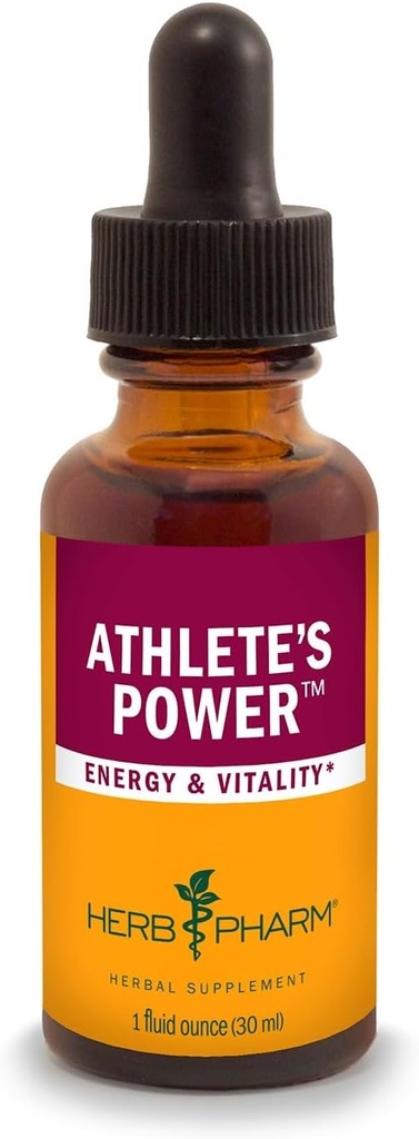 Herb Pharm Athlet 's Power Liquid Herbal Formule pro energii a vitalitu - 1 Ounce (FSTEROL01)