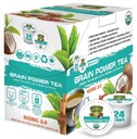SOLLO Mozek Power Organic Green Tea Pody s MCT, Acai & Essential výživa, Nootropní mozek Booster - Zlepšuje paměť a zaměření kompatibilní s 2.0 K- Cup Keurig Brewers, 24 Ct