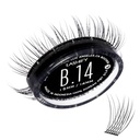 Lashify Bold 14mm Gossamer DIY Eyelash Rozšíření Refill, Black, Easy False Eyelashs for a Natural Look