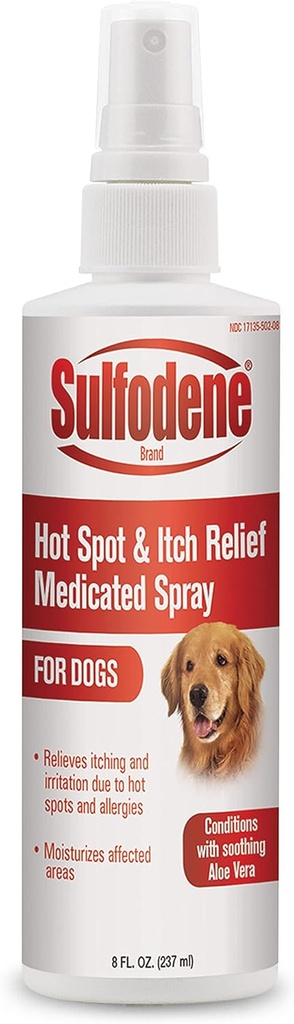 Sulfodenová medikovaná sprej (8 oz) A pomáhá zabránit infekci.