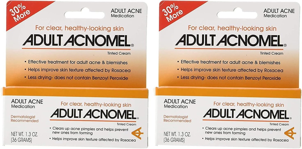 Ad Acnomel Acne medication 1.3 Oz (balení po 2)