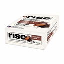 Rise syrovátkové proteinové bary - čokoládové mandle 124; snídaně Bar & Protein Snack 15g Protein 5g Fiber Jen 4 Celé potraviny ingredience gluten- zdarma Soy zdarma