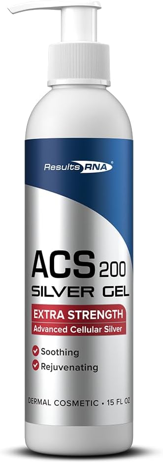Výsledky RNA - ACS 200 Silver- Glutathione Gel - Advanced Cellular Coloidal Silver Gel for Wound Care & Superior Dermal Healing. (15 oz)