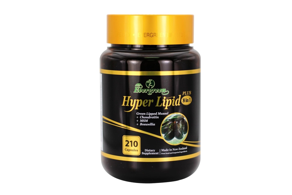 Hyper Lipid 9000 Plus 210 (180 + 30) Kapslí Evergreen Nový Zéland