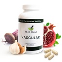 M.D. Cévní - Odborný dodatek - Cévní a celkové wellness cíle - správný tok, čísla, bilance - Silný česnek, zázvor, L- arginin, granát - 120 Kapsle (balení po 2)
