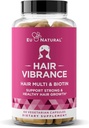Vibrace růst vlasů Vitamíny pro ženy - růst vlasy rychlejší, zdravější, a silnější s potenciálním MultiBlend Biotin & OptiMSM - Podporuje silnější, Shinier vlasy & Regrowth - 60 Vegetarian měkké kapsle