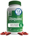 Zdraví Thru Nutrition Ubiquinol 200mg 30 Softgels as Kaneka QH Reduced CoQ-10 CLAS124; Stabilizované - 3. strana Testováno 124; Zvýšená biologická dostupnost CLAS124; Kardiovaskulární a Mitochondria Function Support CLAS124; Non- GMO