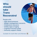 Trans Resveratrol 500 mg, 60 kapslí Laboratoř 124; Antioxidační podpůrná tobolka 124; 60 Veganových tobolek