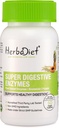 Herbadieta Digestivní enzym Doplňky stravy 124; Bromelain & Papain Extract 500mg Kapsle 124; Proteolytické enzymy s Lipázou Lactase Amyláza (60 Kapsle)