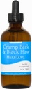 Herb Lore Cramp Bark & Black Haw tinktura - Alkohol zdarma tekutý bylinný menstruační křeč doplněk kapky pro období křeče, svalové napětí & Uterine podpora (4 fl oz)