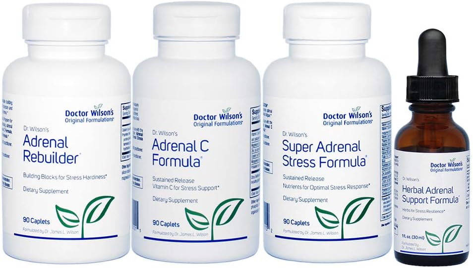 Adrenal únavový protokol Dr. Wilsona Komplexní sada pro podporu nadledvin HASF Small