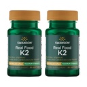 Swanson Maximální síla vitamin K2 (Menachinone- 7) -Vitamin dodatek Podpůrné kardiovaskulární a kostní zdraví-Vyrobeno z japonského Natto pomoci regulovat vápník (30 Softgels, 200mcg každý) (2 balení)