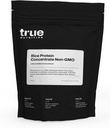 Pravá výživa - koncentrát z rýžového proteinu - Mikrofiltrace studené vody, Bezlepkové, Soy Free, Beztučné mléčné mléko, Non- GMO proteinový prášek - Neochucené - 5LB