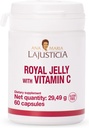 ANA MARIA LAJUSTCIA - Royal Jelly s vitamínem C - 60 Kapsle Mléčné a gluten zdarma. Vegetarian Friendly. Perfektní pro podporu cévního zdraví.