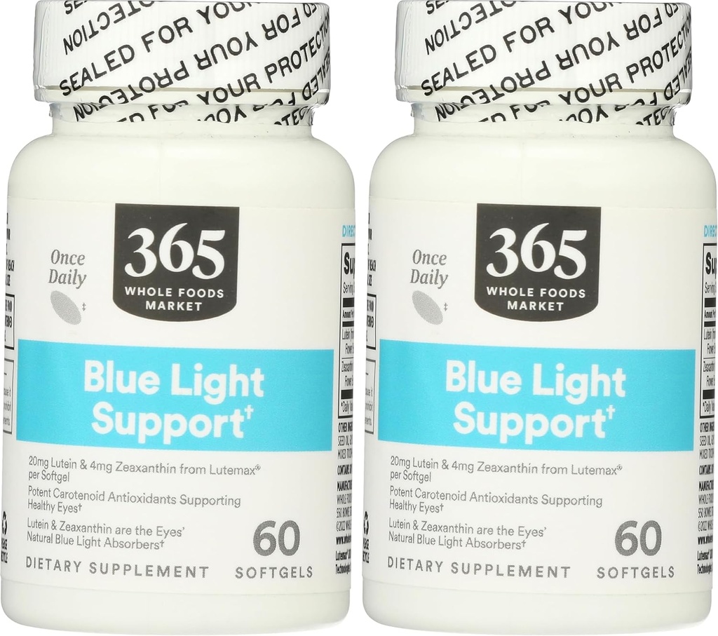 All Foods Market, Lutein 20mg Zeaxanthin, 60 Počet (balení po 2)