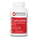 PROTOKOL PRO LIFE BALANCE Kurkumin Turmeric Root Extract - 95% Standardizované kurkuminoidy - 665 mg kurkumin - Kurkumin Kurmerický dodatek - Non- GMO & Kosher - 60 Veg Kapsle
