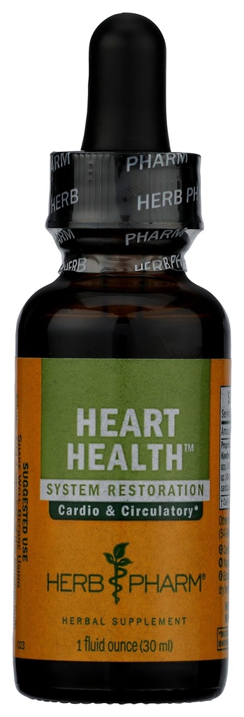 Herb Pharm Heart Health Liquid Herbal Formule s Hawthorn pro podporu kardiovaskulárního systému - 1 Ounce (FCACT01)
