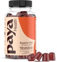 Kůže Retinol a Biotin Gummies pro čiré, hladké pokožky, zdravé vlasy a hřebíky 124; dodatek se zinek, vitaminy A, E a C IR 124; Non- GMO, gluten- Free, Cherry Flavor, 60 Počet