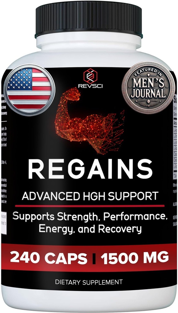 HGH doplňky pro muže a ženy - vykazuje přírodní anabolické růst svalů Building & Human Growth Hormon pro muže, Muscle Builder pro muže, Muscle Recovery Post Workout Dodatek, 240 proteinové pilulky