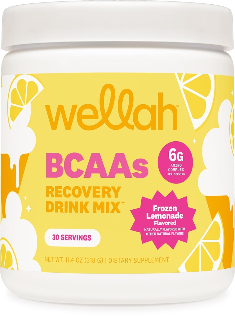 Wellah So Long Soelth BCAA Powder (Frozen Lemonade Flaused) 30 Servings - s hydratační komplex