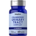 Piping Rock Cranberry Complex Dodatek 124; 60 Kapsle 124; s D- Mannose a Probiotic Směs pro ženy a muže 124; Advanced Urinary Formule 124; Non- GMO, gluten zdarma