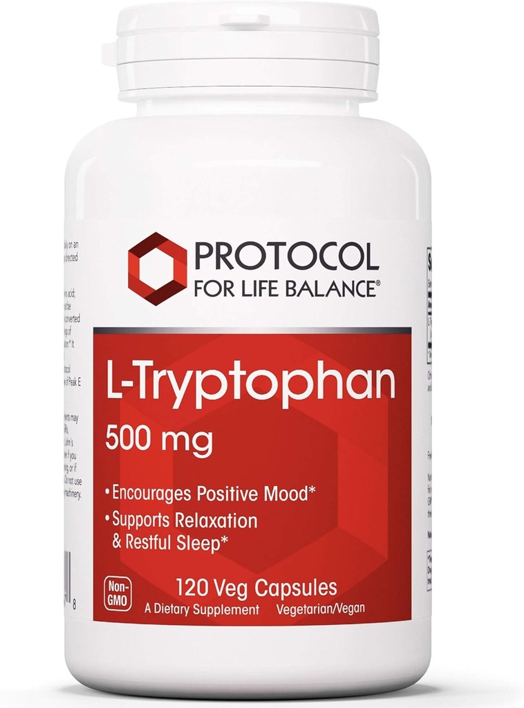 Protokol pro životní rovnováhu - L- tryptofan 500 mg - 120 Veg Kapsle