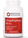 Protokol pro životní rovnováhu - L- tryptofan 500 mg - 120 Veg Kapsle