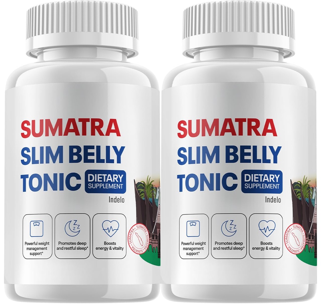 (2 Pack) Sumatra Slim Belly Tonic - Slim Belly Dietární dodatek, Sumatra Slim Belly All- Natural Pills, Sumatra SlimBelly Recenze (120 Kapsle)