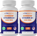 Vitamatický vitamin B1 (thiamin) 500 mg - 2 balení (120 tobolek celkem)