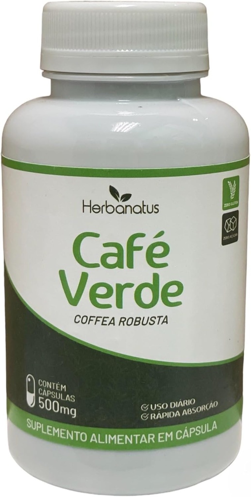Cafe Verde 500mg - 120cps (Zelená káva)