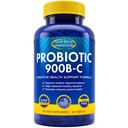 Nutriční essentials Probiotika pro ženy a muže - s enzymem laktázy a prebiotickým fiberem pro stravitelné zdraví - 80 Procento + více potentní doplněk pro Gut Health Support - Veganský vzorec