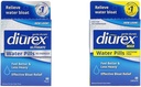 Diurex Ultimate Re- Energizing 60 Počet Max Caffeine- Free 48 Počet Maximální síla Vodní pilulky Bloat Relief balíčky