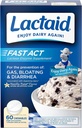 Lactaid Fast Act Lactosa Intolerance Relief Chewables with Lactase Enzyme to Prevent Gas, Floating & Diarhea Vzhledem k LactoseSensitivity, Ideální pro cestování & On- the-, Vanilla Twist, 60 Balení 1-ct. (5pk)