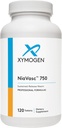 XYMOGEN NiaVasc 750 - Sustainat- Release Niacin for a Lesser Flushing Effect - Podporuje údržbu zdravých lipidů v krvi (120 Time- Release Tablet)