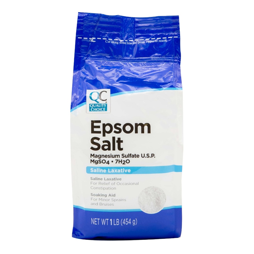Kvalitní volba Epsom Salt Saline Laxative 1lb