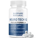 Neuro Tech IQ Mozek Dodatek Neurotech Iq Focus Formule pilulky (60 Kapsle)