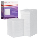 HEALQU 4x4 Gázové desky - 12 Ply Tkaniny balení 200 - Ultra Absorbent Soft Non- sterilní chirurgické Sponges for Wound Dressing, Debridement, Clearing and Prepping